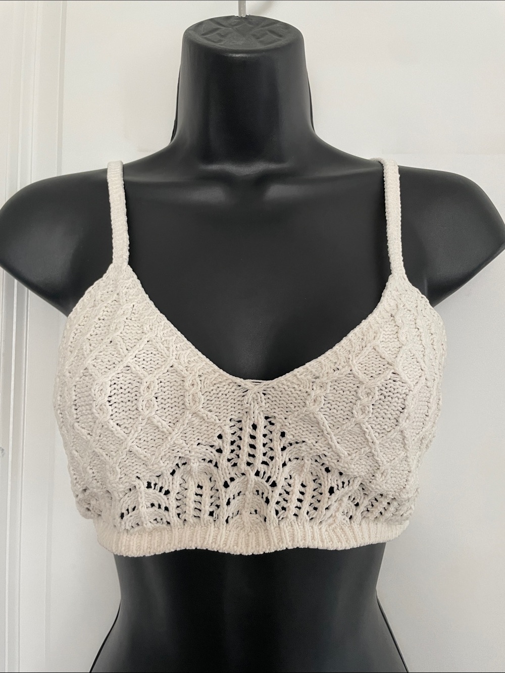 Zara Cream Knit Top